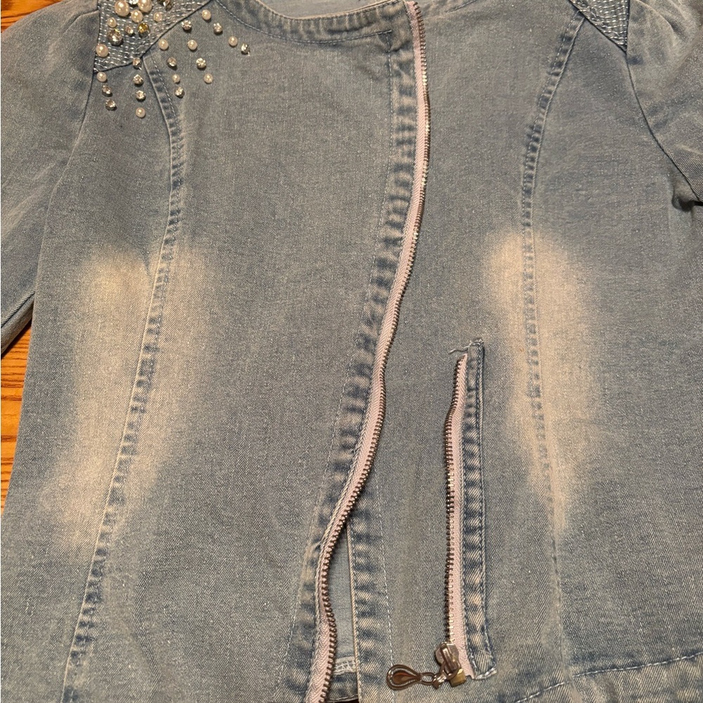 Studded Denim Jacket